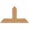 Ekena Millwork Portland Timber Gable Bracket, Western Red Cedar, 36"W x 21"H x 1 1/2"D x 5 1/2"F, 14/12 Pitch GBW036X21X0206POR00SWR - alternate 1